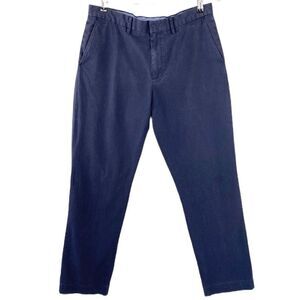 J. Crew gray blue pinstriped classic fit pants 34